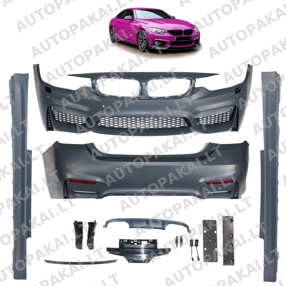 Bodykit Bumper Set for BMW 4 (F32) Coupe 4 (F33) Convertible 2013-2020