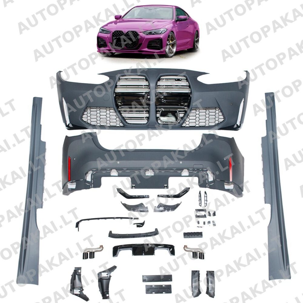 Bodykit Bumper Set for BMW 4 (G22) Coupe (G23, G83) Convertible 2021->