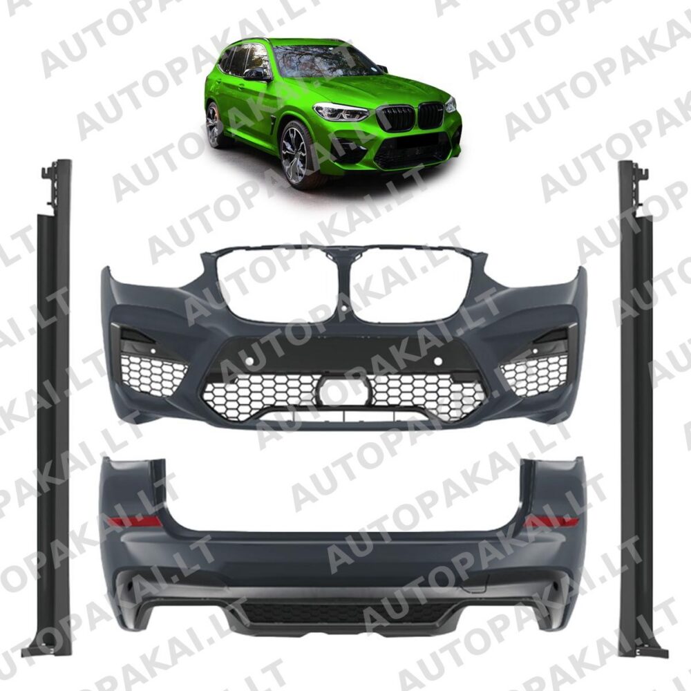 Bodykit Bumper Set suitable for BMW X3 G01 Pre-Facelift 17-21