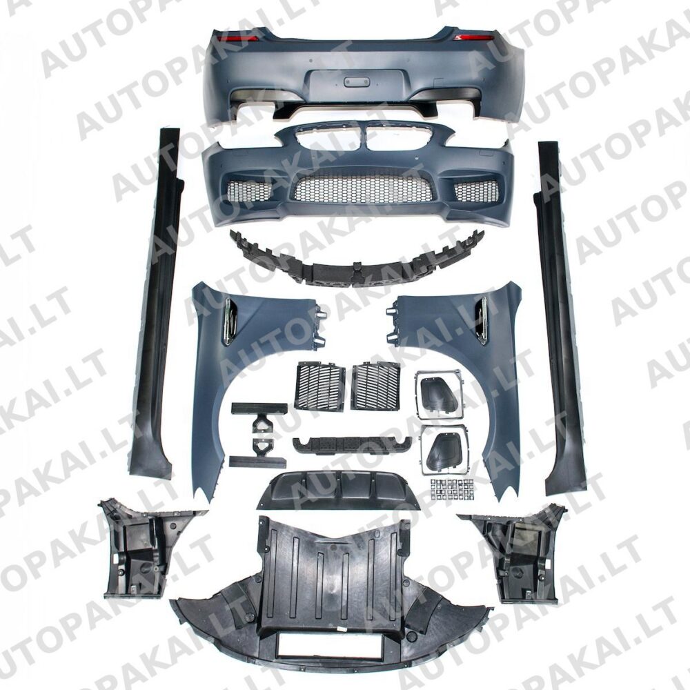 Bodykit Bumper Fenders Set suitable for BMW 6 (F06) Gran Coupe 2011-2018