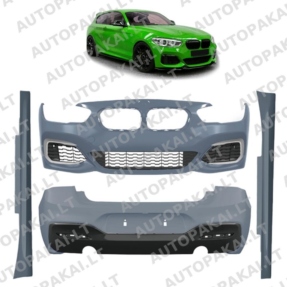 Bodykit Bumper Set PDC SRA for BMW 1 (F21) Facelift 2015-2019 -O–O-