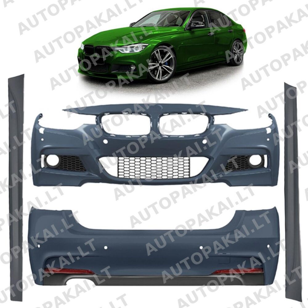 Bodykit Bumper Set PDC SRA suitable for BMW 3 (F30) Sedan 2012-2018