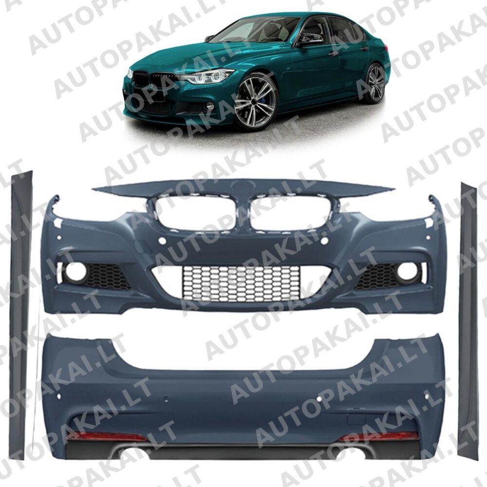 Bodykit Bumper Set PDC SRA suitable for BMW 3 (F30) Sedan 2012-2018