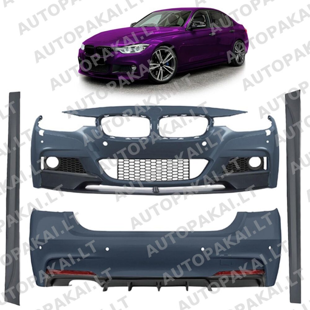 Bodykit Bumper Set PDC SRA suitable for BMW 3 (F30) Sedan 2012-2018