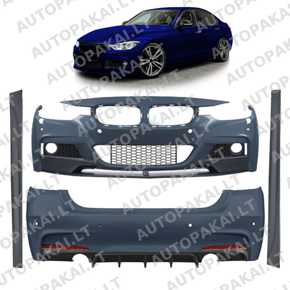 Bodykit Bumper Set PDC SRA suitable for BMW 3 (F30) Sedan 2012-2018