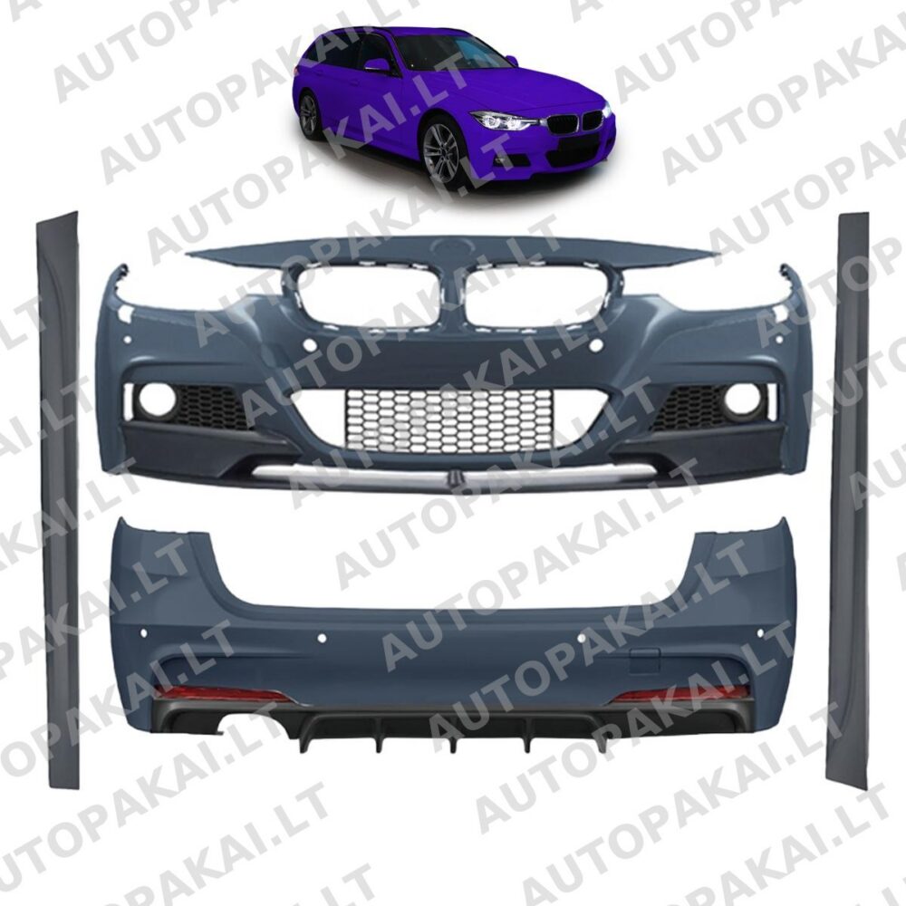 Bodykit Bumper Set PDC SRA suitable for BMW 3 (F31) Touring 2012-2019