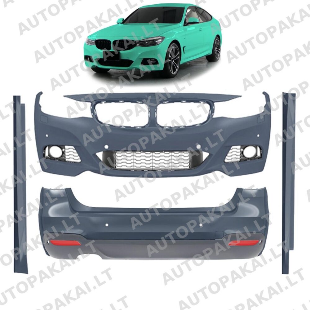 BMW 3 (F34) Gran Turismo 2012-2019 m. PDC bamperių komplektas SRA