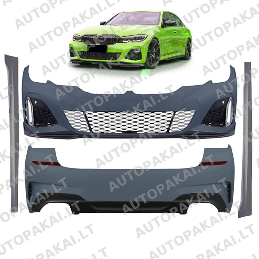 Bodykit Bumper Set PDC for BMW 3 (G20) Sedan Pre-Facelift 2019->