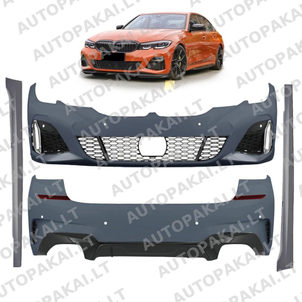 Bodykit Bumper Set PDC ACC for BMW 3 (G20) Sedan Pre-Facelift 2019->