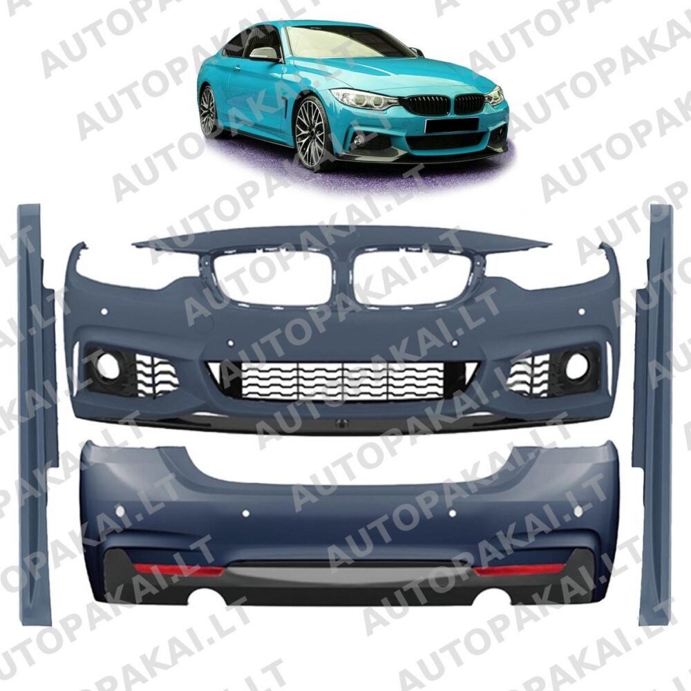 Bodykit Bumper Set PDC SRA for BMW 4 (F32) Coupe 4 (F33) Convertible 13-20