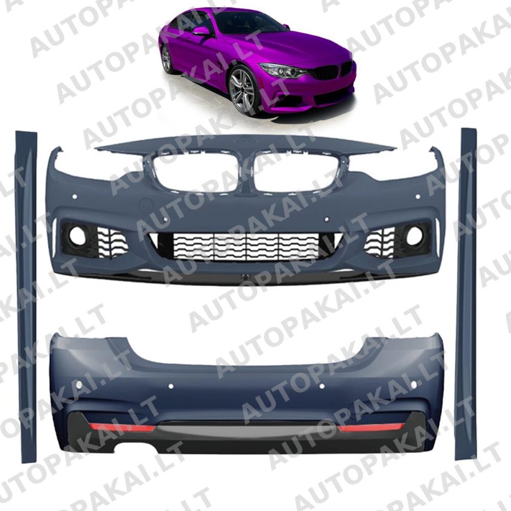 Bodykit Bumper Set PDC SRA suitable for BMW 4 (F36) Gran Coupe 2014-2021