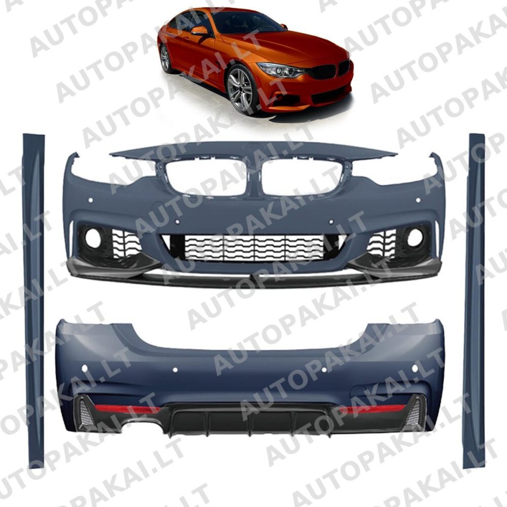 Bodykit Bumper Set PDC SRA suitable for BMW 4 (F36) Gran Coupe 2014-2021