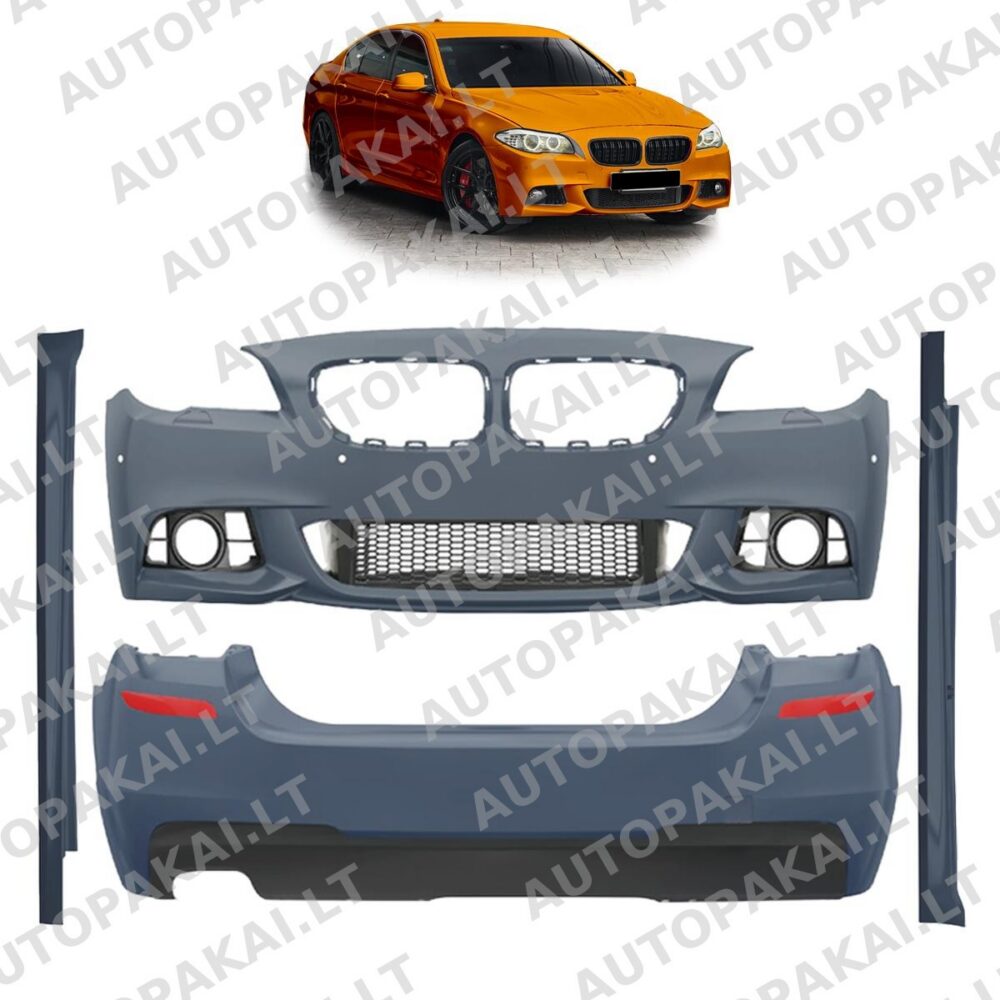 Bodykit Bumper Set PDC SRA for BMW 5 (F10) Sedan Facelift 2013-2017