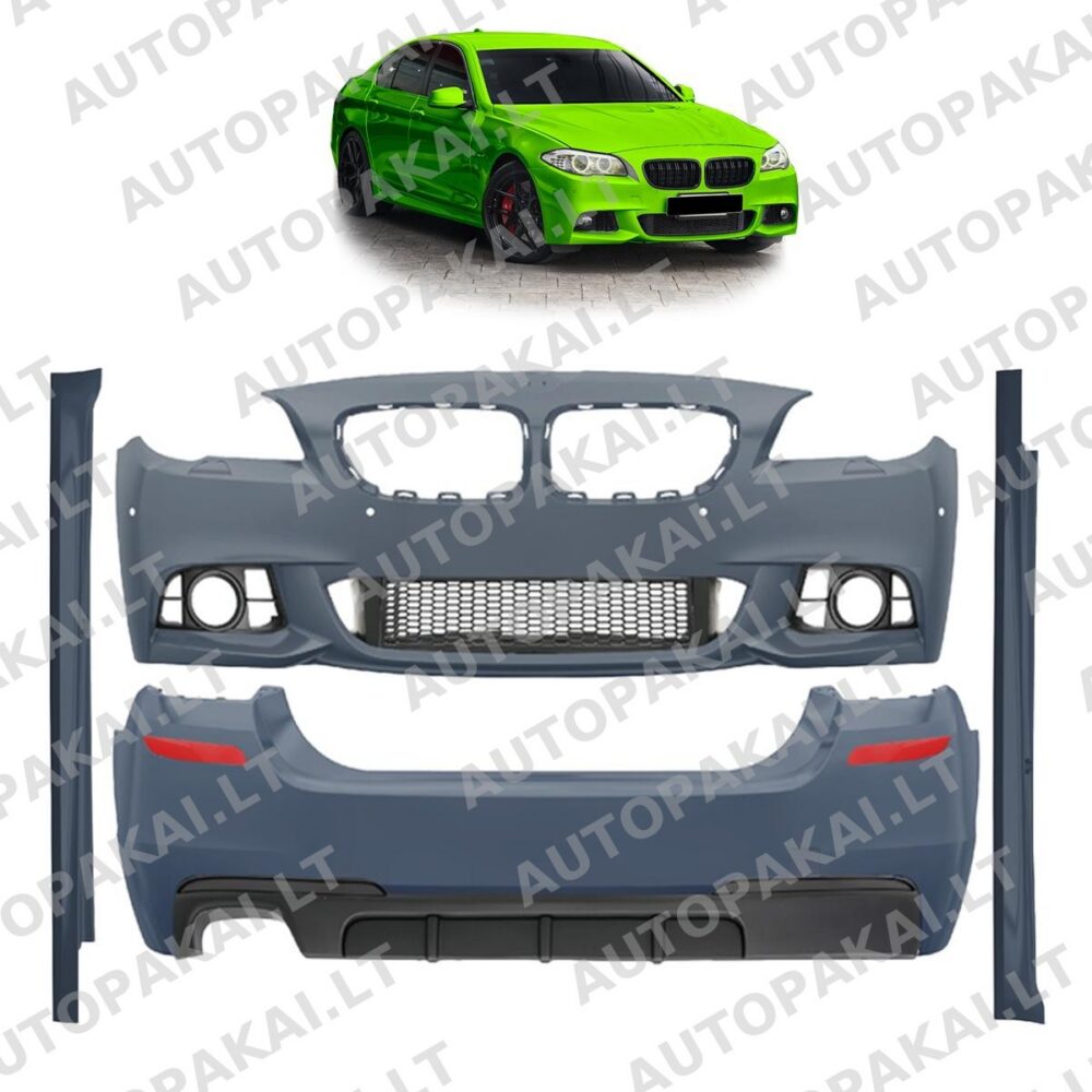 Bodykit Bumper Set PDC SRA for BMW 5 (F10) Sedan Facelift 2013-2017