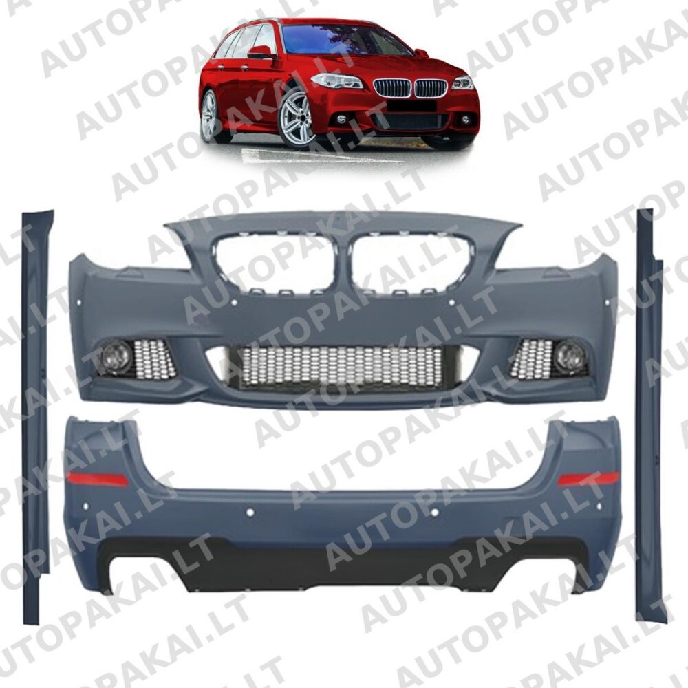 Bodykit Bumper Set PDC SRA Fog Lights for BMW 5 (F11) Pre-Facelift 10-13