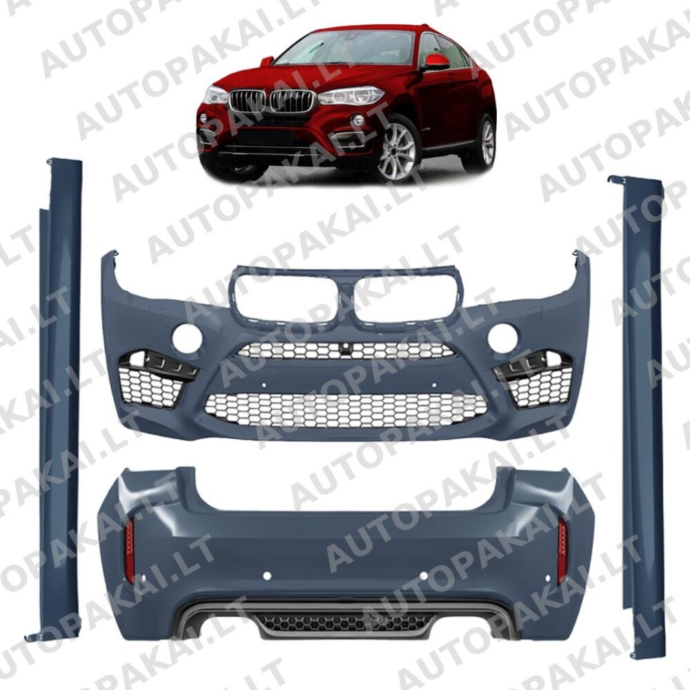Bodykit Bumper Set PDC suitable for BMW X6 F16 14-19