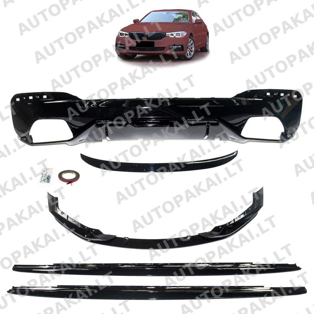 Bodykit Bumper Set suitable for BMW 5 (G30) Sedan Pre-Facelift 2017-2020