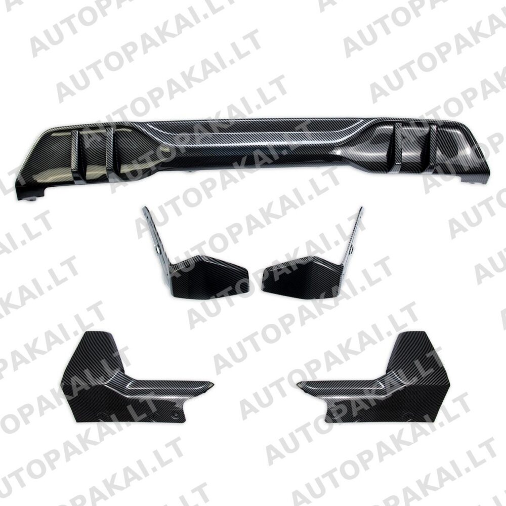 Bodykit Bumper Set Carbon look for BMW X5 (G05) Pre-Facelift 2019->