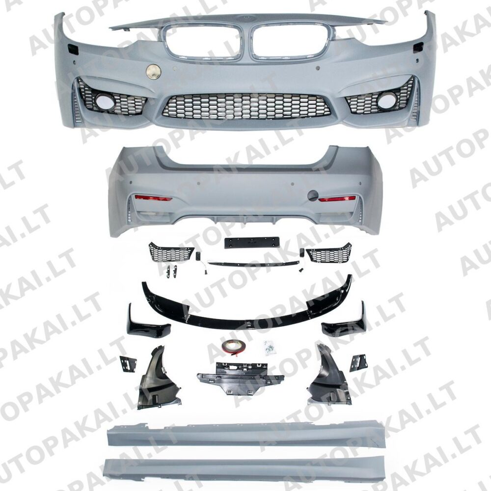 Bodykit Bumper Set suitable for BMW 3 (F30) Sedan 2012-2018