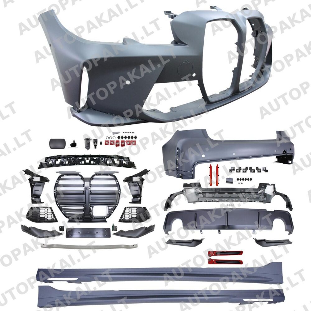 Bodykit Bumper Set Suitable for BMW 3 G20 Sedan 19-22