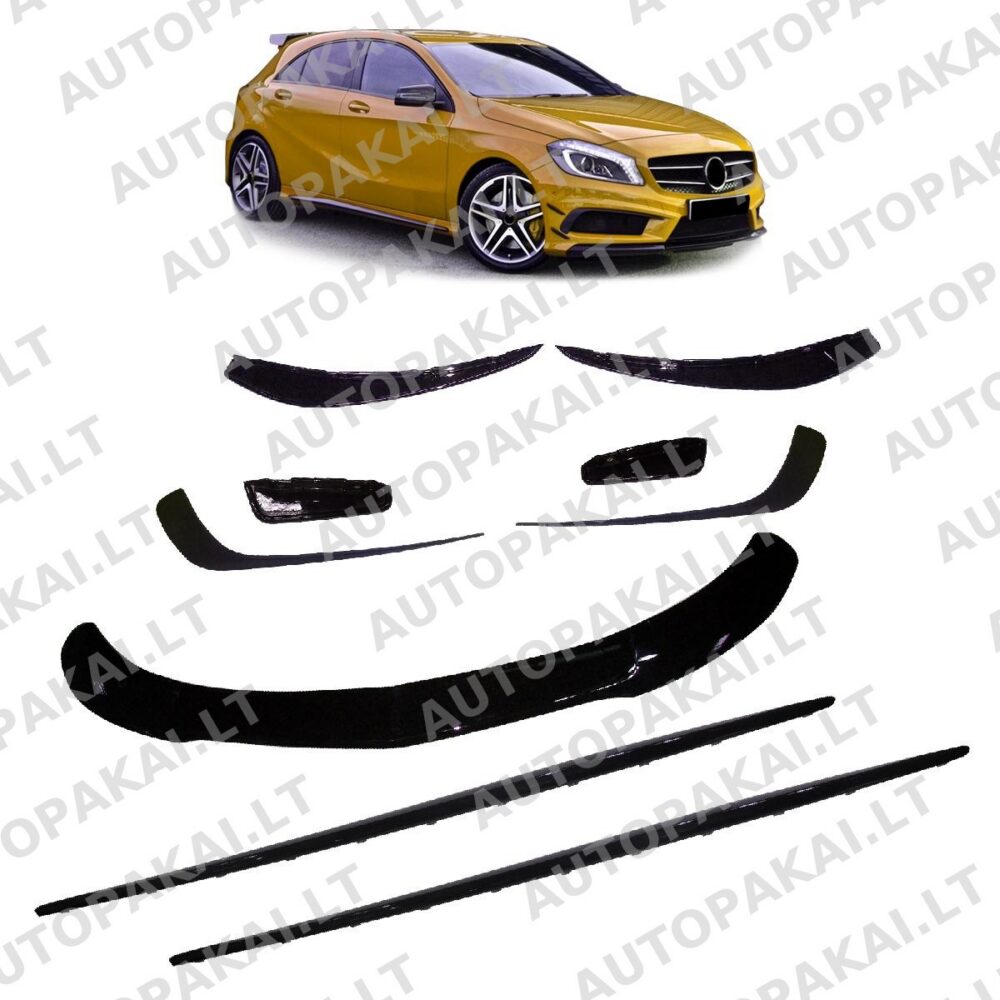 Bodykit Bumper Set for MERCEDES A-Class (W176) Pre-Facelift 2012-2015