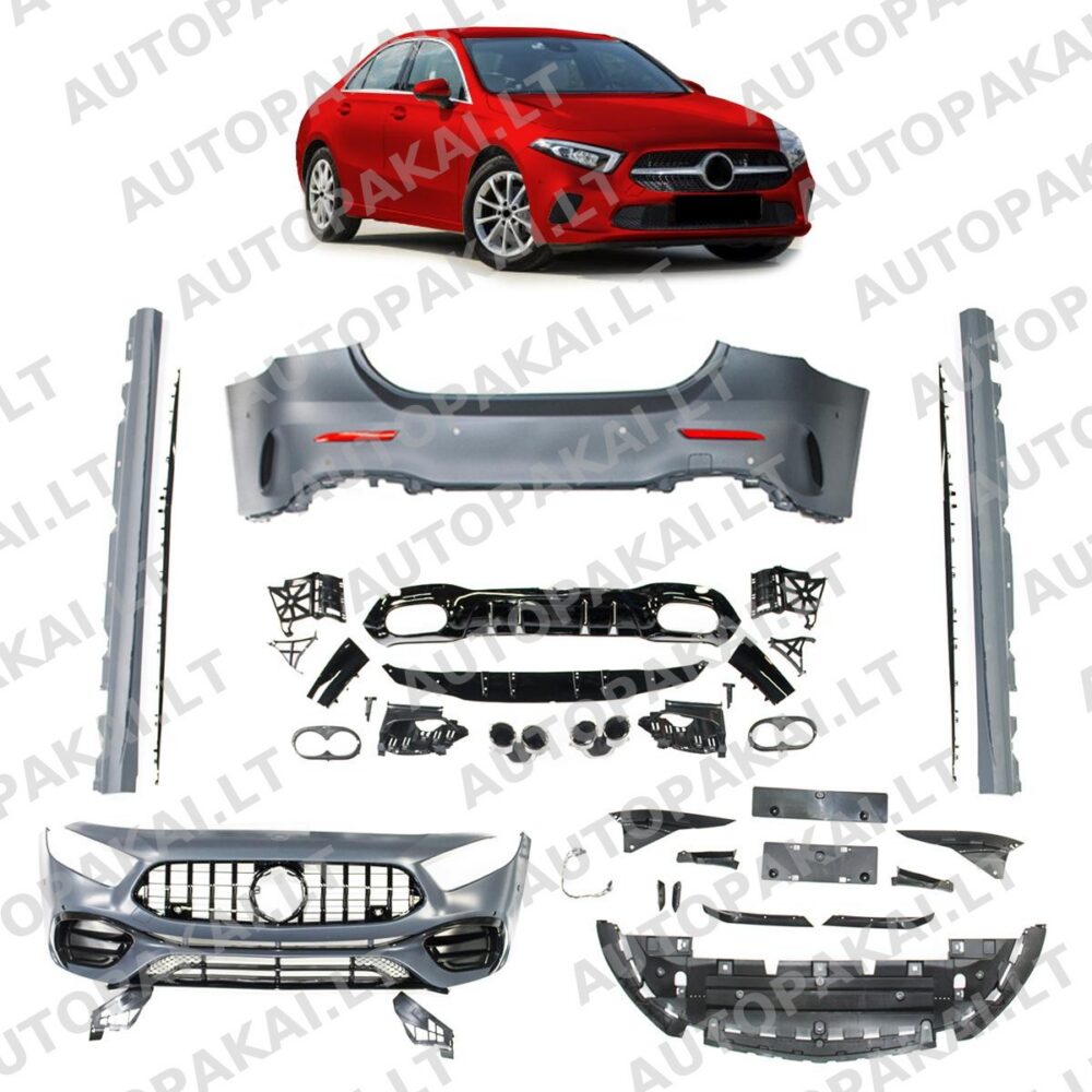 Bodykit Bumper Set suitable for MERCEDES A-Class (V177) Saloon 2018->