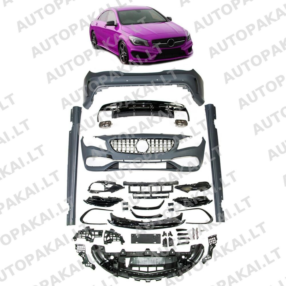 Bodykit Bumper Set suitable for MERCEDES CLA (C117) Coupe 2013-2019