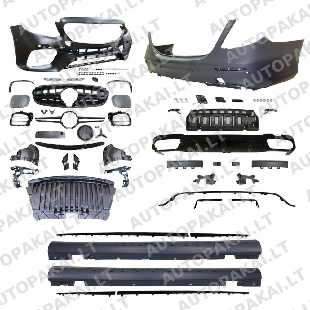Bodykit Bumper Set PDC for MERCEDES E-Class (W213) Pre-Facelift 16-20