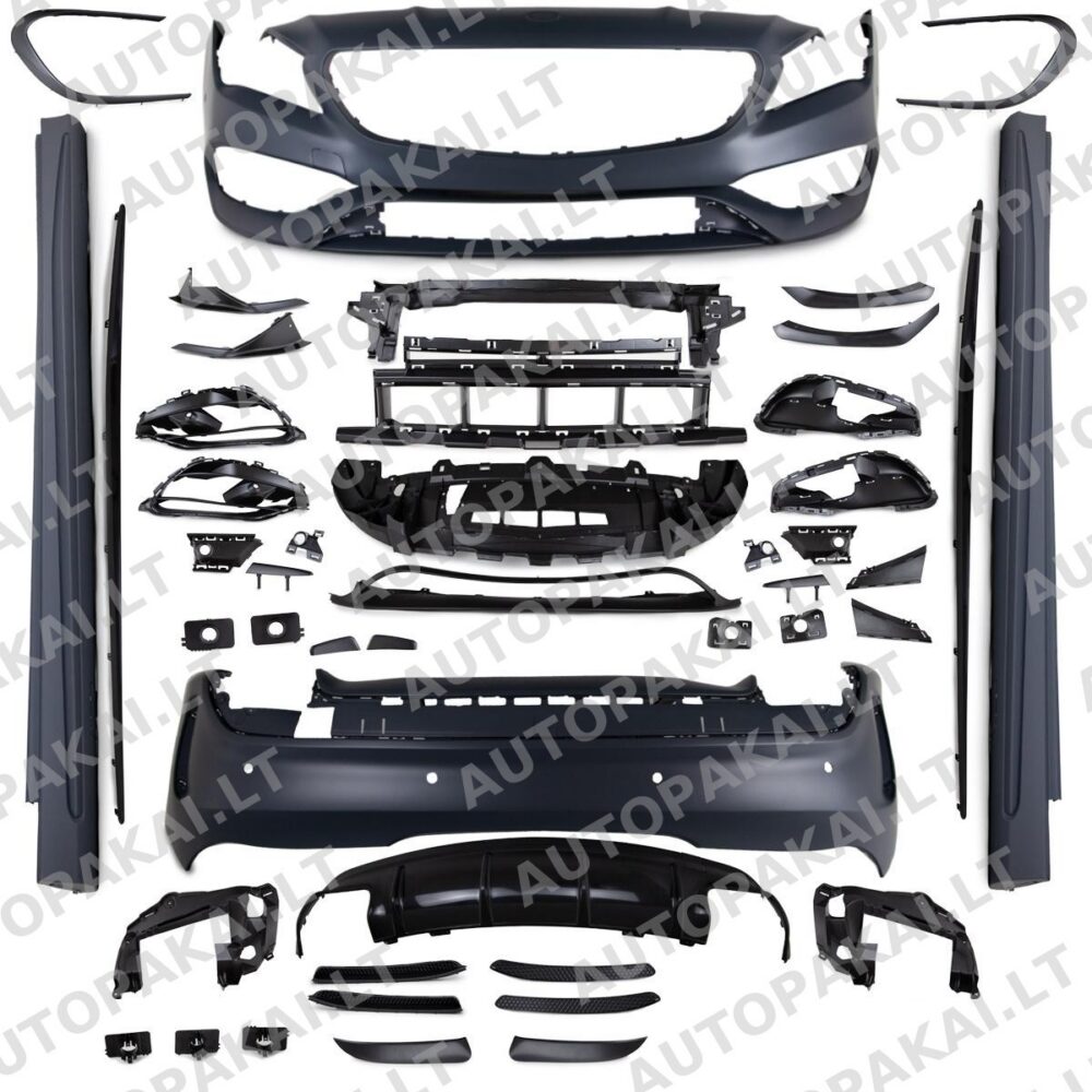 Bodykit Bumper Set for MERCEDES CLA (C117) Coupe Facelift 16-19