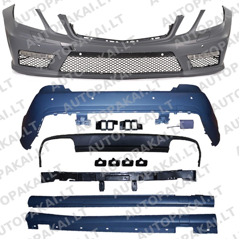 Bodykit Bumper Set LED DRL for MERCEDES E-Class (W212) Pre-Facelift 09-13