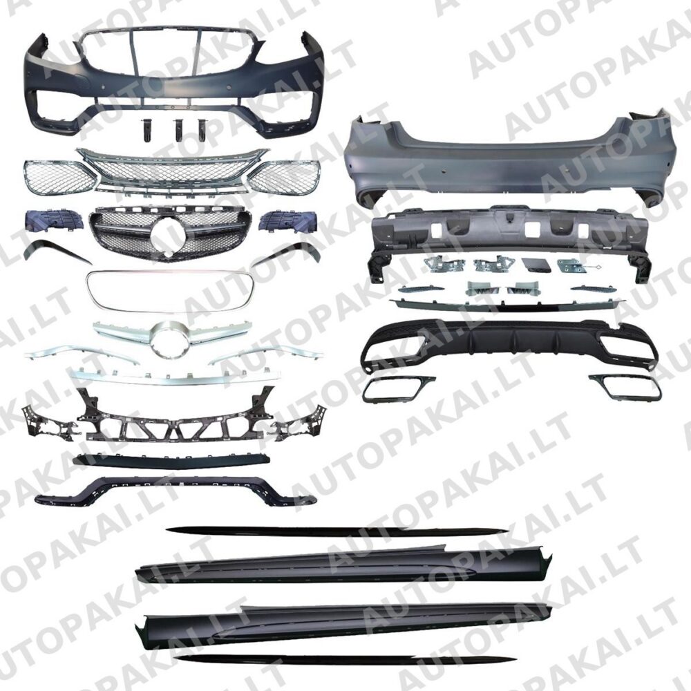 Bodykit Bumper Set PDC for MERCEDES E-Class (W212) Sedan 2013-2016