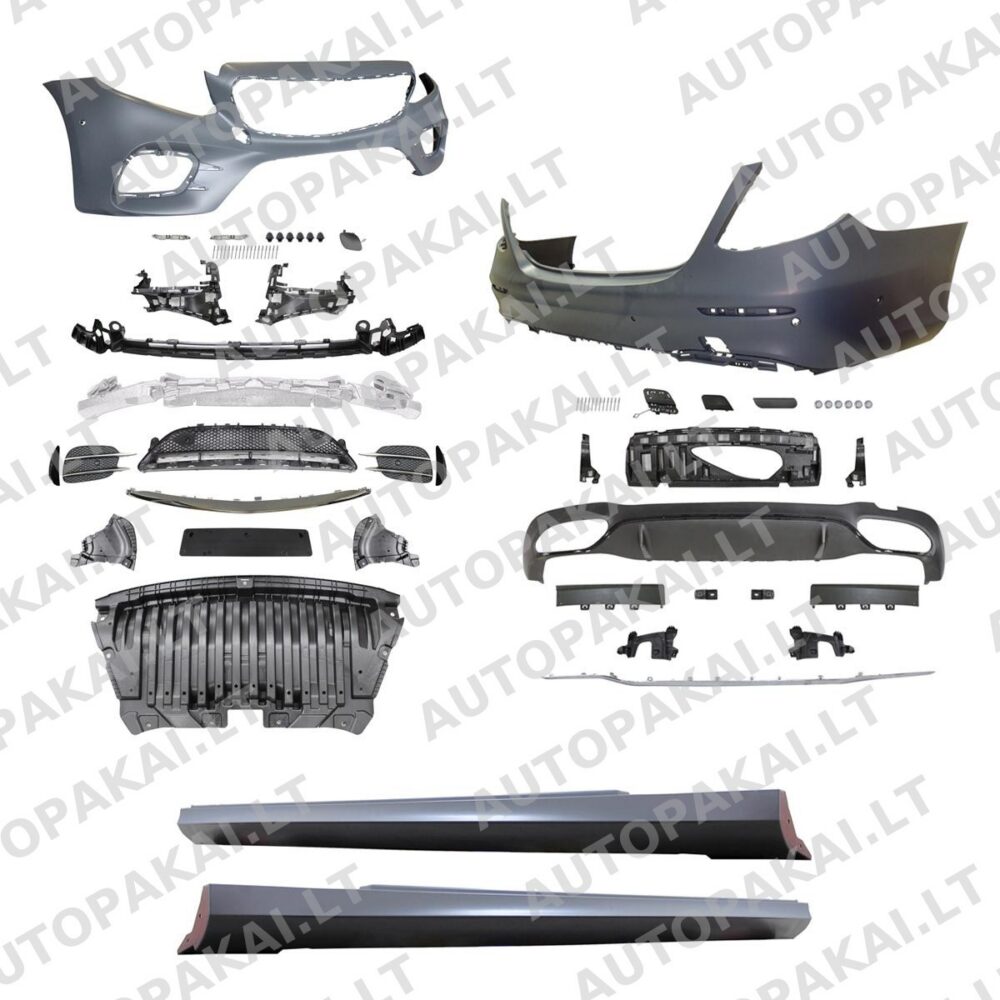 Bodykit Bumper Set PDC  for MERCEDES E-Class (W213) Sedan 2016-2020