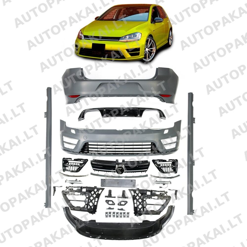 Bodykit Bumper Set SRA LED DRL for VW Golf 7 Pre-Facelift 13-17