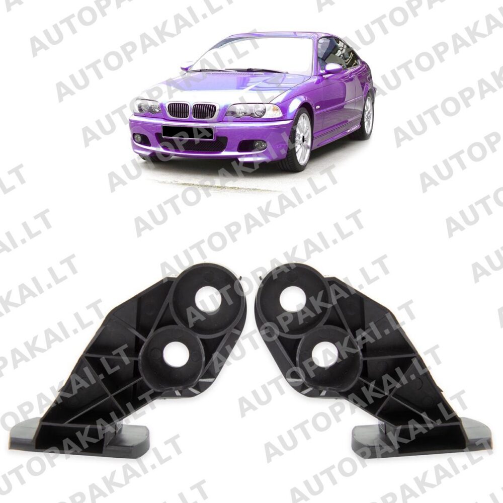 Front Bumper Support Set suitable for BMW 3 E46 Coupe Cabrio 99-06