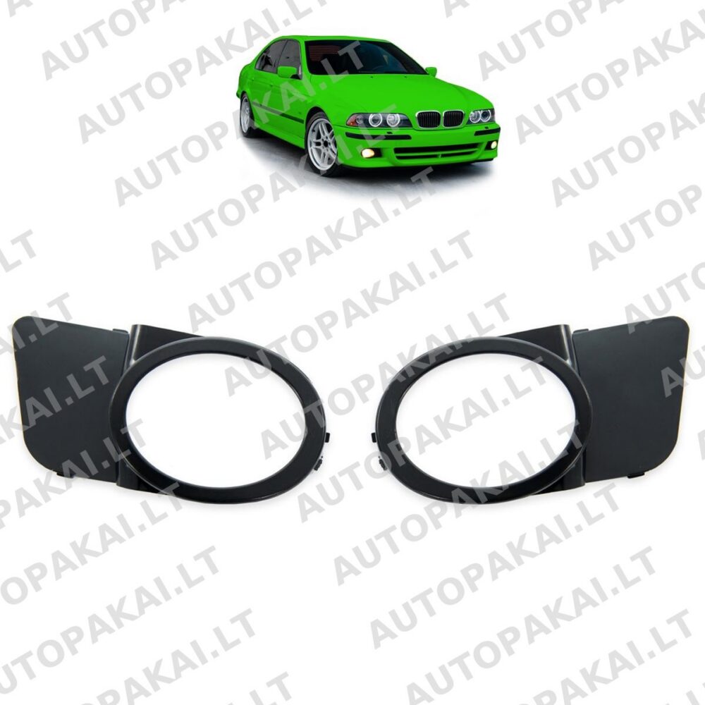 Fog Lamp Covers suitable for BMW 5 (E39) Sedan Touring 1996-2003