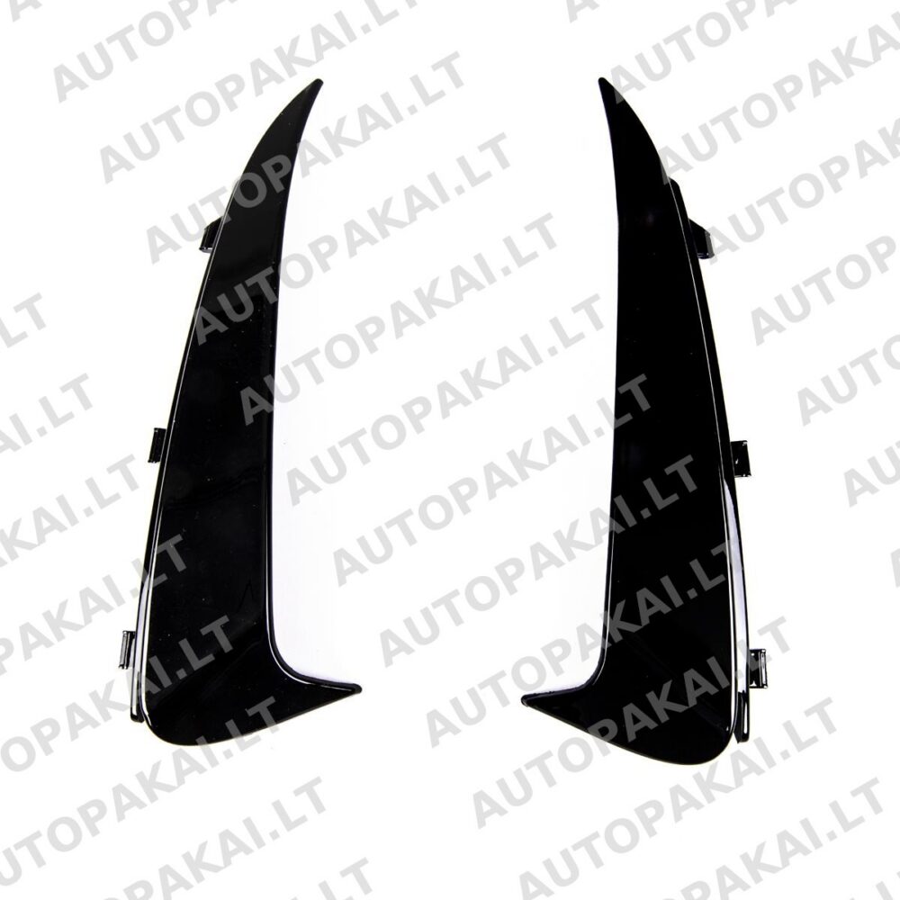 Rear Bumper Vents Gloss Black fit for MERCEDES C-Class W205 Sedan 13-21