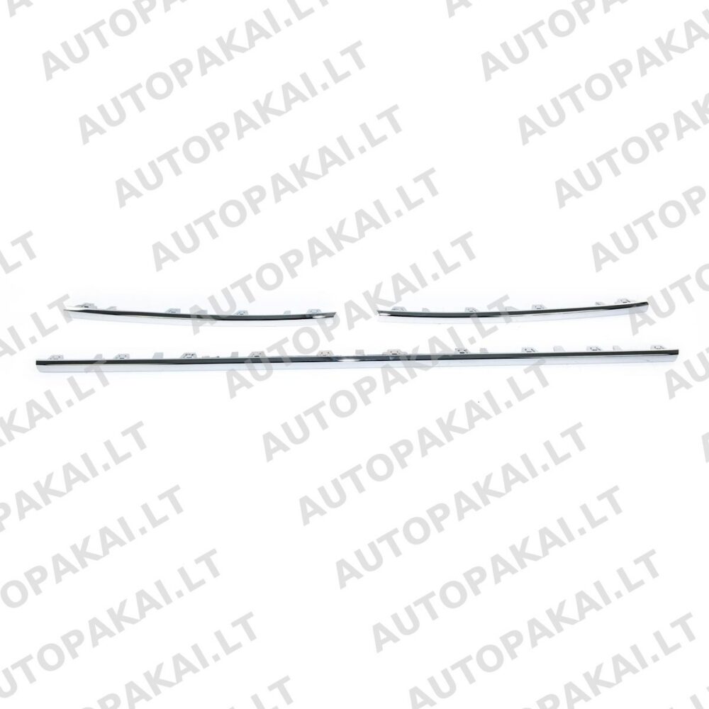 Front Bumper Grilles Set Chrome for VW TRANSPORTER MULTIVAN T6 2015-2019