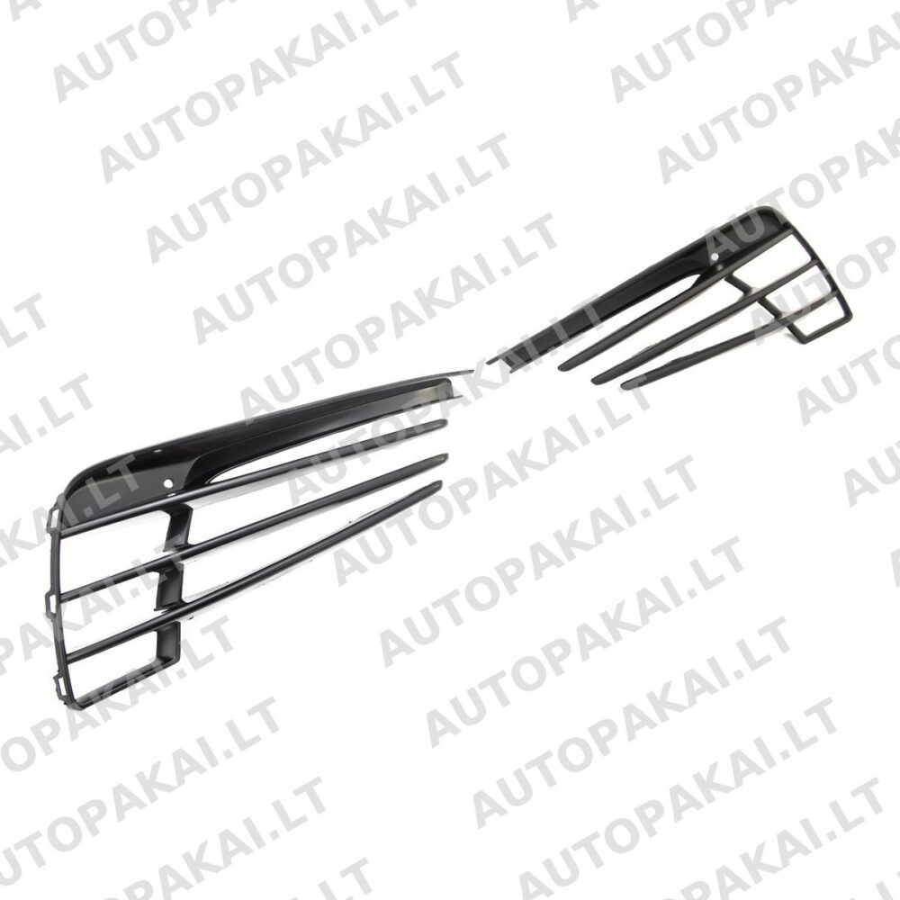 BUMPER GRILLE AND FOG LAMP CASE Suitable for Golf 72013-2017 Matt Black