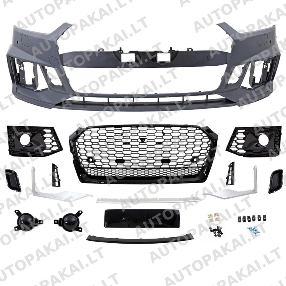 Bumper Front + Grille for AUDI A5 F5 Pre-Facelift 16-20