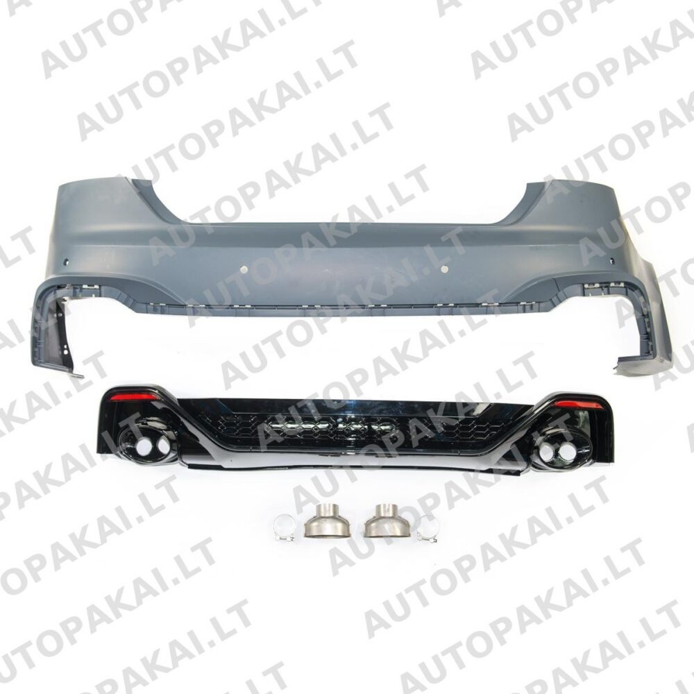 Rear Bumper with PDC suitable for AUDI A5 F5 Coupe Cabrio Sportback 20-24