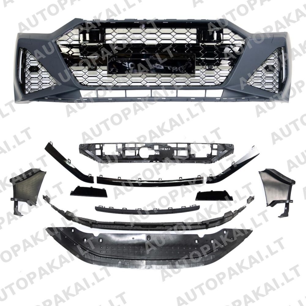 Bumper Front + Grille ACC for AUDI A7 (4K) Sportback Pre-Facelift 2019->