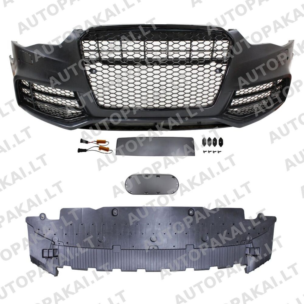 Front Bumper With Grille PDC SRA suitable for AUDI A5 8T Facelift 11-15