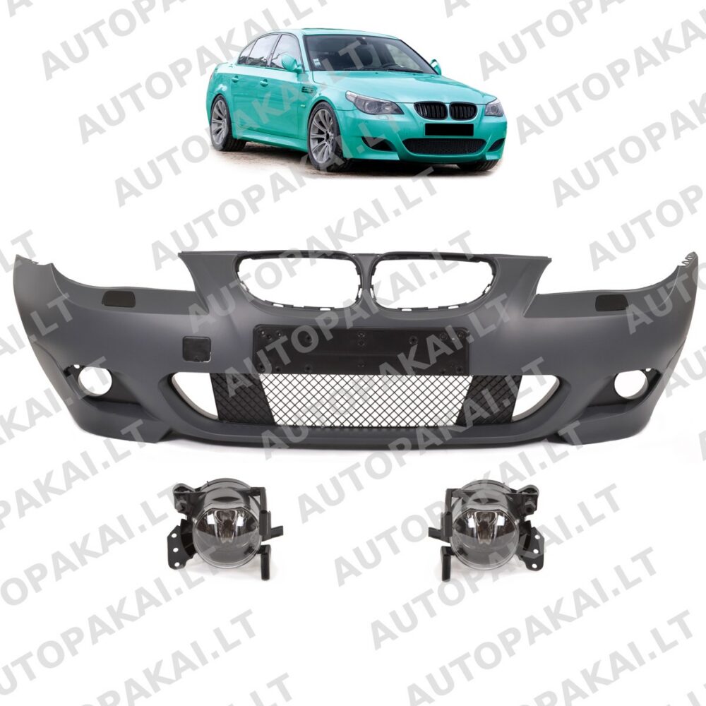 Bumper Front SRA Fog Lights for BMW 5 (E60) Sedan (E61) Touring 2003-2010