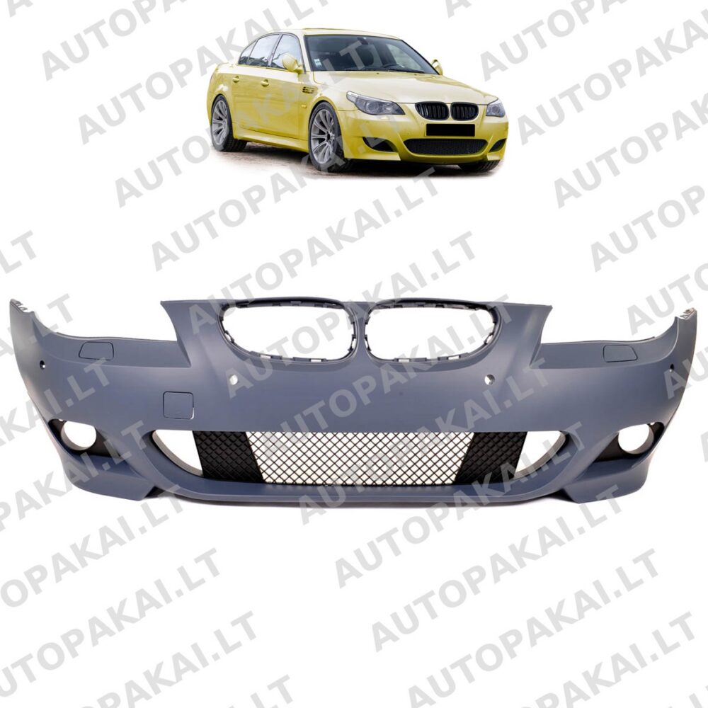 Bumper Front PDC SRA Fog Lights for BMW 5 (E60,E61) Pre-Facelift 2003-2007