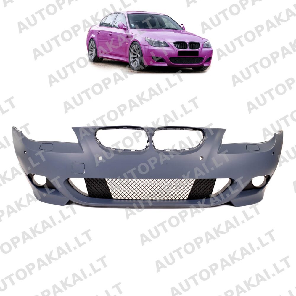 Bumper Front PDC SRA Fog Lights for BMW 5 (E60,E61) Facelift 2007-2010