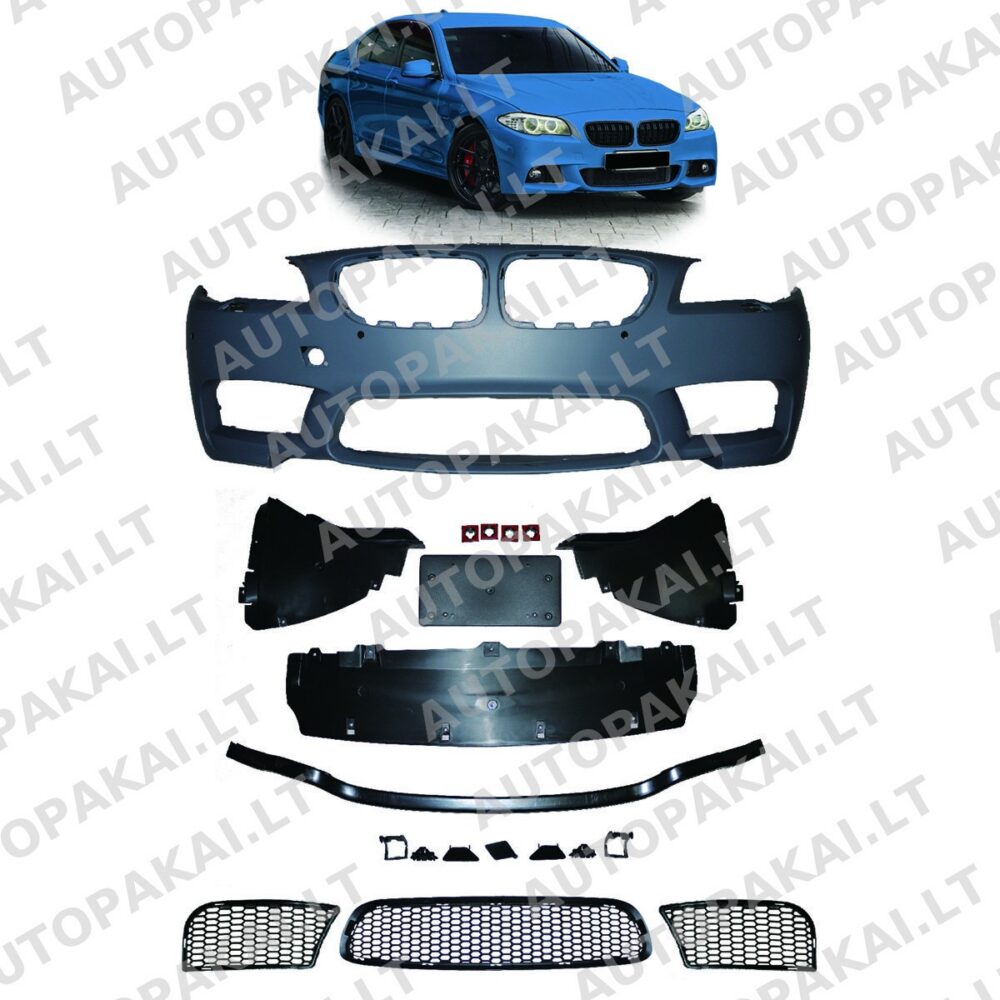 Bumper Front PDC SRA for BMW 5 (F10) Sedan (F11) Touring 2010-2017
