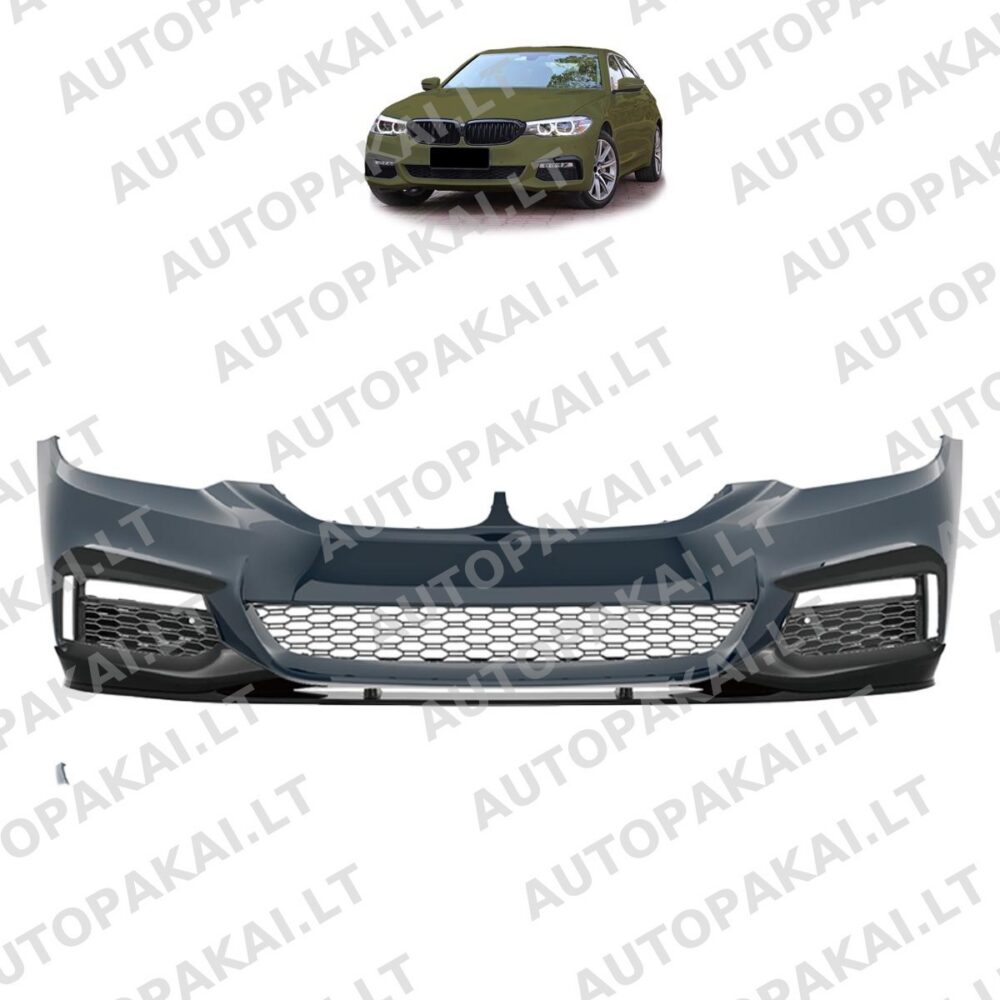 Front Bumper PDC SRA Spoiler suitable for BMW 5-Series G30, G31 16-20