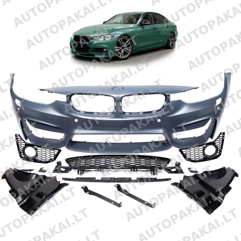 Bumper Front PDC SRA for BMW 3 (F30) Sedan (F31) Touring 2012-2018