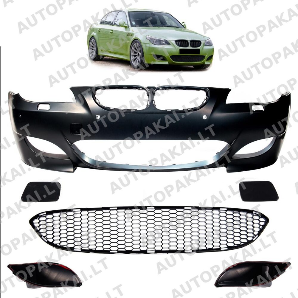 Front Bumper PDC SRA Brake Air Ducts fit for BMW 5 E60,E61 Sedan Touring 03-07