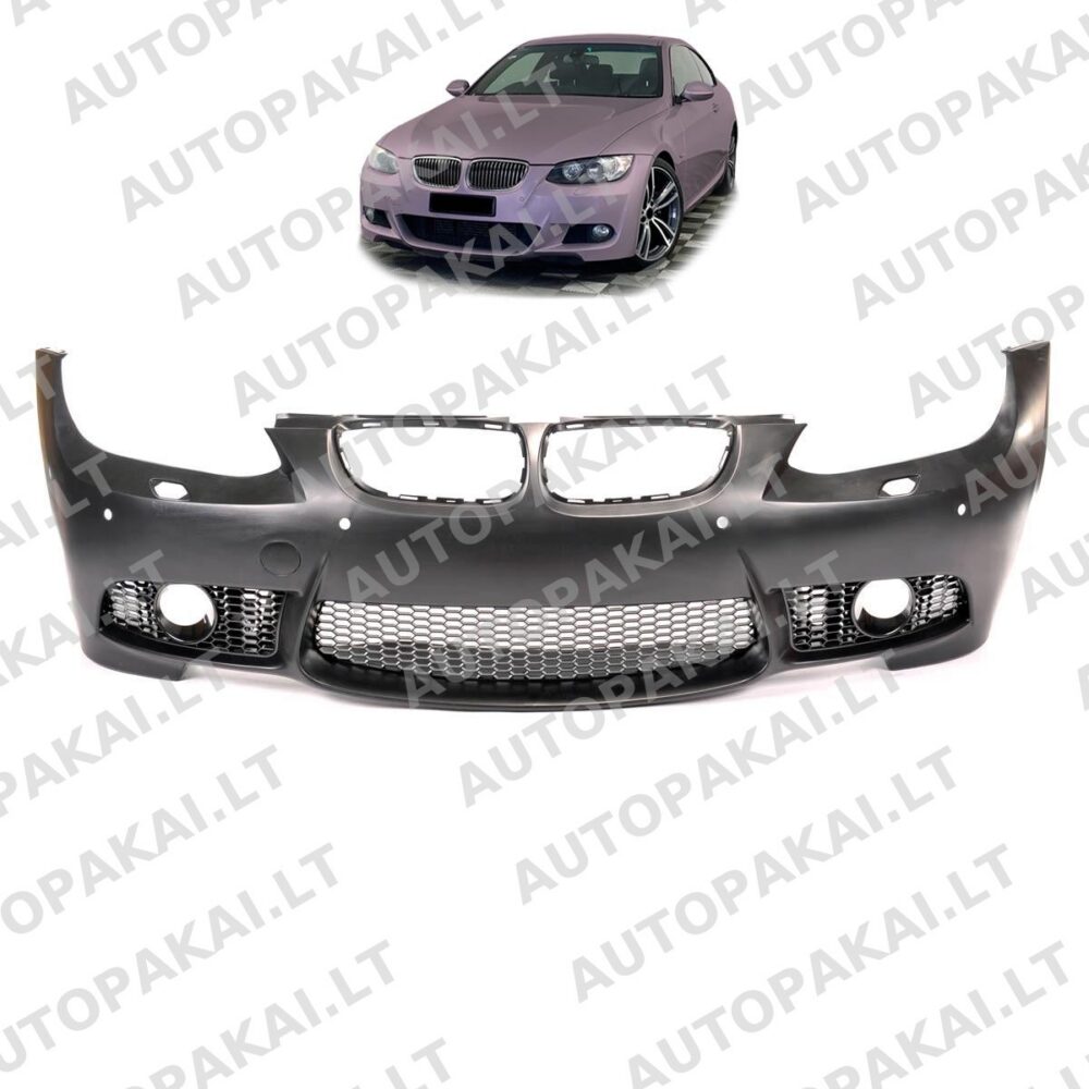 Front Bumper with PDC SRA suitable for BMW 3 E92,E93 Coupe Cabrio 06-10